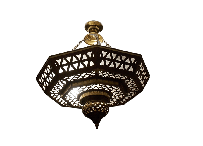 Moroccan Classic chandelier hexagonal Shaped
